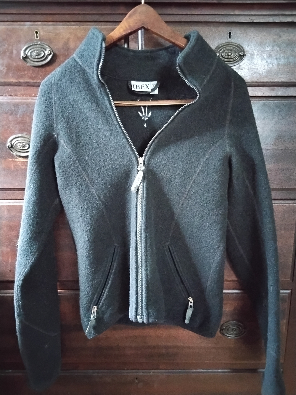 Womens Ibex 100% Wool Jacket